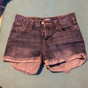 old navy girls jeans shorts